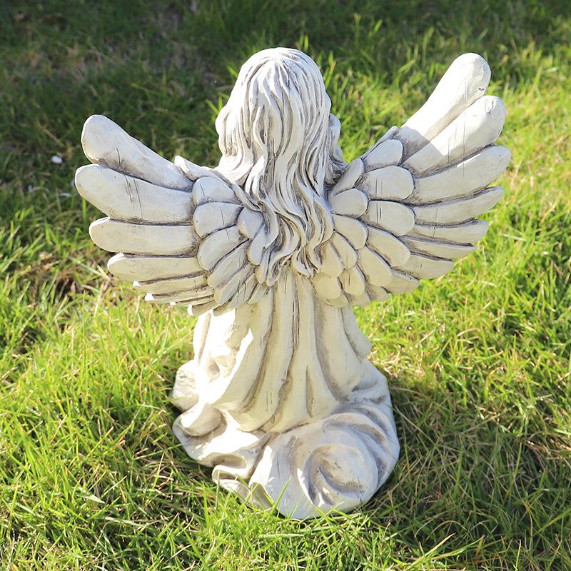 Garden Decoration Ornament Creative Soft Decoration Religious Angel Nordic Resin Crafts Gift