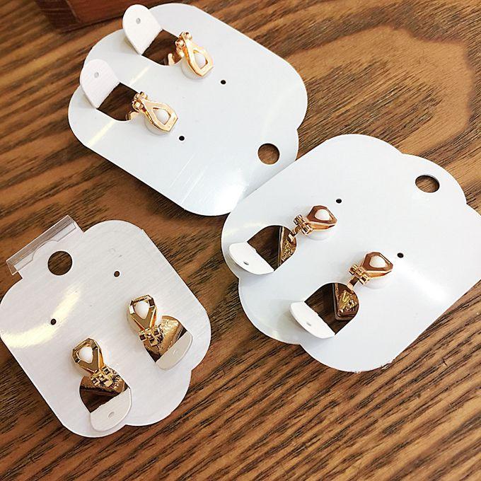 Pendientes Vintage con Clip de cristal y flor hueca para mujer, sin orificio para la oreja, joyería elegante para fiesta y boda