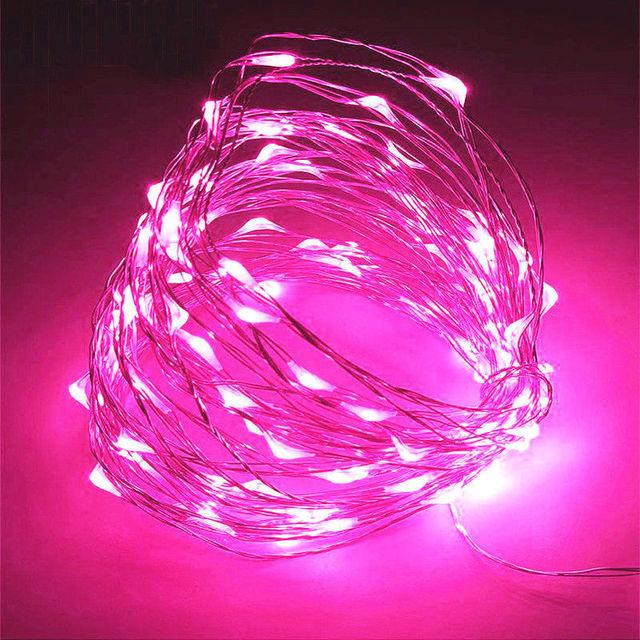 1M 2M 3M 5M 10M 20M 30M Copper Wire LED String lights Holiday lighting Fairy Garland For Christmas Tree Wedding Party Decoration