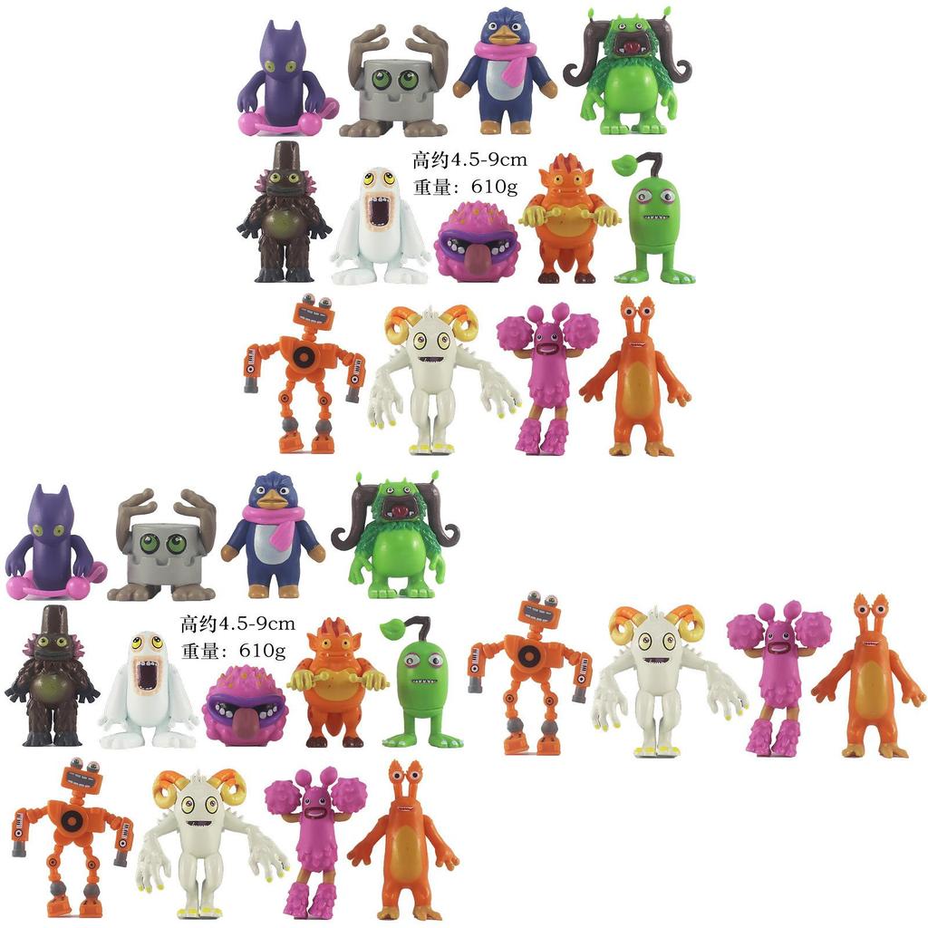 Adorable 13-piece Choir Group Action Figures Set 5.5-9cm Pvc 600g