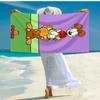 Ultra-Soft Beach Towel with Garfield Theme,Ideal for Pool - Camping, Diving - Perfect Travel Essential, Vibrant Beach Towel.