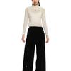 Nike Women's Kobe Bryant L/S Cropped Top Sail/Black IB0015-133