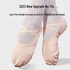 Girls' Soft Sole Ballet Shoes – Women's Lace-Free Dance and Body Shaping Practice Footwear