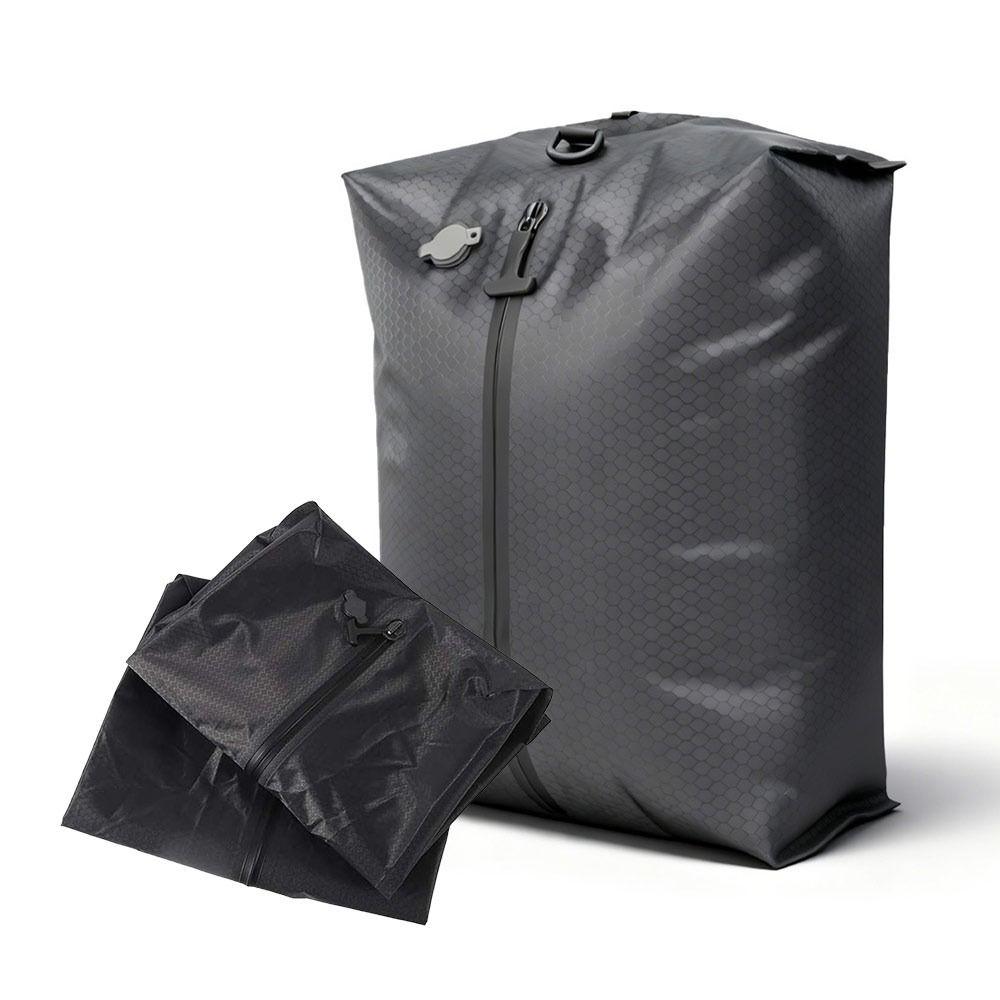 Reusable Vacuum Compression Bag Folding Luggage Vacuum Storage Bag  for Suitcases Backpack Luggage