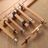 Wood Handles Cabinet Pulls Modern Black Kitchen Doors Drawer Kids Gold Adjustable Knobs  For Furniture Bronze In Cabinet Pulls
