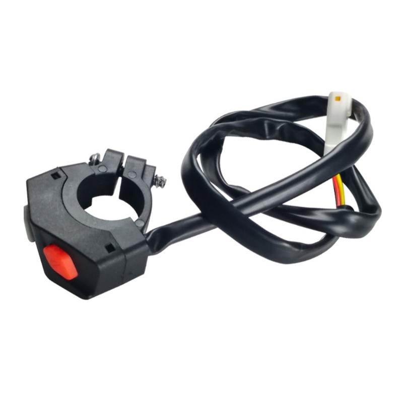 Motorrad Zündung & Killschalter Upgrades Einfache Montage Wasserdichter Zünd-Killschalter Knopf ABS Schalter für Bike