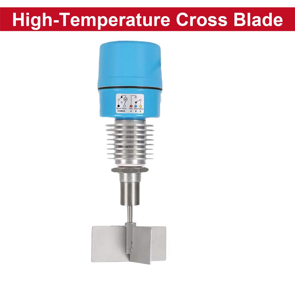 SR80 Rotary Paddle Level Switch Bin Hopper Silo Sensor for Powder Granule Bulk Solid High Temp Screw Mount Indicator