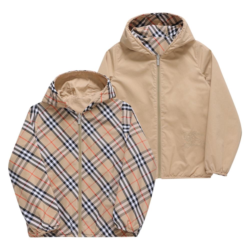

Burberry Kids Jacket Reversible Vintage Check Edk Horse Logo 8088511 B9368 8088511 B9368 (10A)