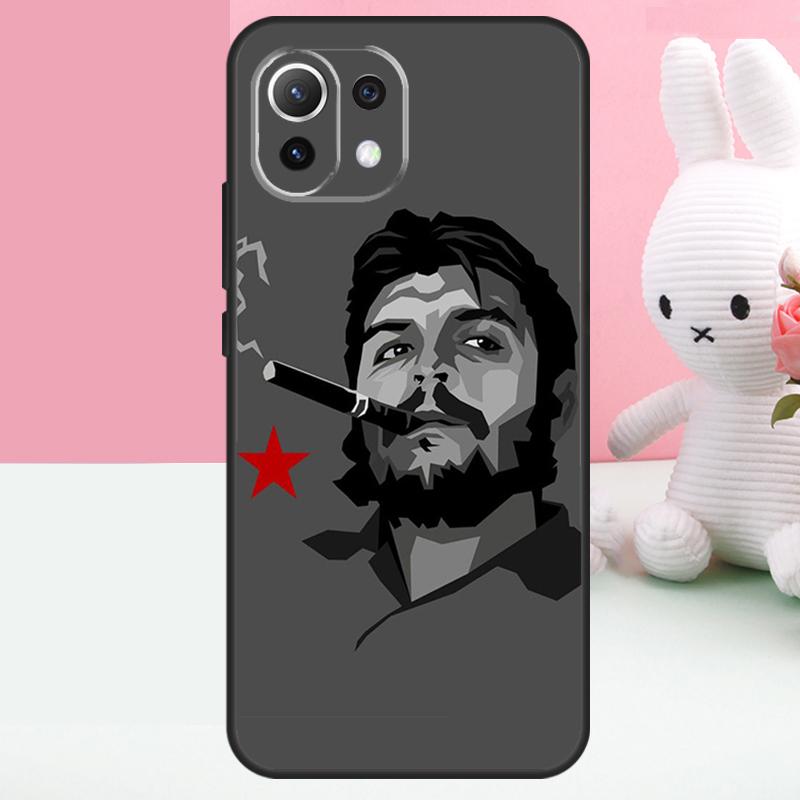 Che Guevara Cigarett Case For POCO F5 Pro X3 X5 M4 Pro F3 X4 F4 GT Cover For Xiaomi 11T 12T Pro 11 12 13 Lite