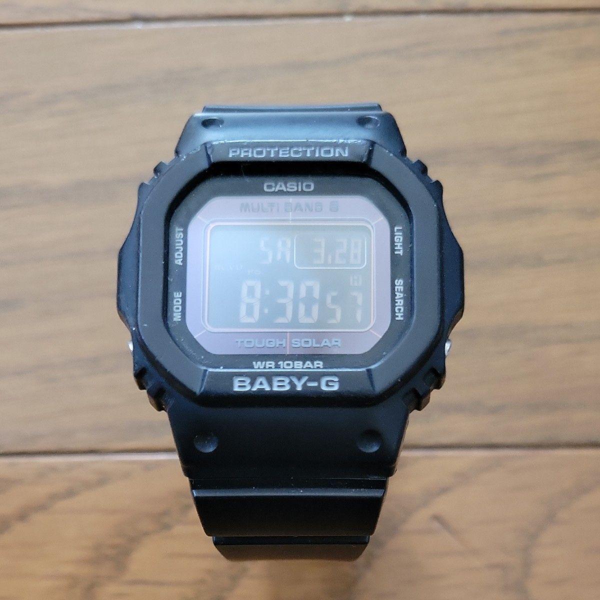 CASIO Baby-G BGD-5650 Radio Tough Solar MULTI BAND 6 Black Watch