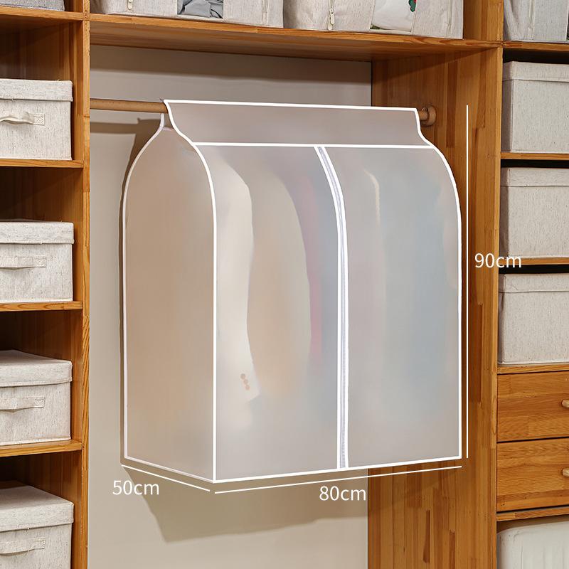 Transparente, waschbare Staubschutzhülle zum Aufhängen von Kleidungsstücken im Kleiderschrank – staub- und feuchtigkeitsbeständiger Kleiderschutzbeutel