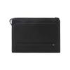 Bally Leather Color Block Striped Clutch Men Clutch Black 6236768