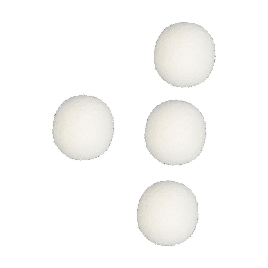 4pcs Scum Eliminating Ball Reusable Washable Oil Absorbing Scum Removing Sponge Balls for Swimming