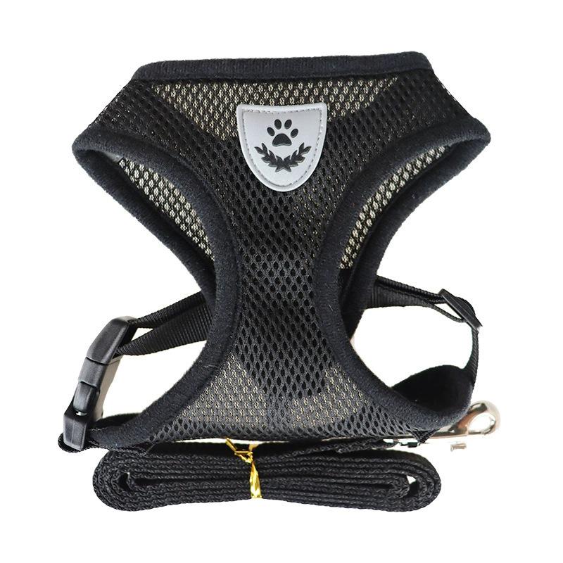 

Pet Dog Walking Harness Vest - Chest Leash for Outings Small