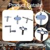5 Pieces Drum Key Non Slip Grip Quick Tuning Zinc Alloy Tuner Percussion Hardware Tool for