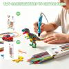 260/560 buc. Pachet de rezerve de filament pentru stiloul 3D Doodler Filament pentru stilou 3D Copil Pachet de rezerve pentru stiloul Doodler 3D pentru meșteșuguri Cadou pentru Copil