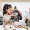 30cm Baby StrawberryDonkey Plush Toy Stuffed Creative Into Fruit Transform BreathingDonkey Sleeping Doll For Kid Birthday Gift