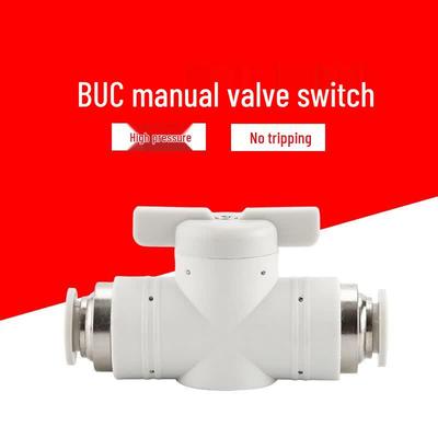 Pneumatic Quick Connect Manual Shut-off Valve