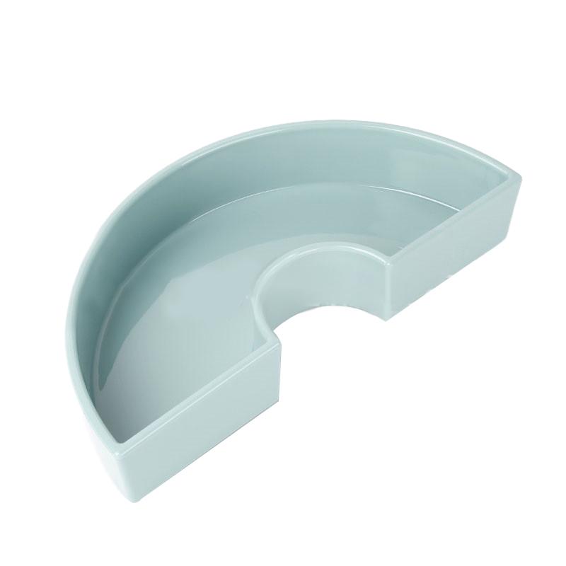 

Ваза для цветочной композиции в японском стиле, полукруглый комбинированный вращающийся цветочный горшок «Икебана», инструмент для чайной церемонии и флористики