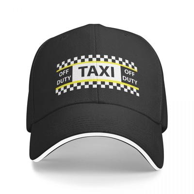New York Yellow Taxi Cab Off Duty Baseball Cap Brand Unisex Caps Black Beach Hat Hats Unisex Women's