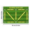 Tappetino per Allenamento Calcio Attrezzatura per Allenamento Calcio Antiscivolo Pieghevole Bambini Adulti Tappetino per Dribbling Allenamento Indoor Outdoor Attrezzatura