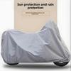 Funda impermeable para motocicleta y bicicleta, protector contra lluvia, polvo y sol para vehículos