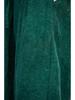Spring Artistic Retro Forest Green Loose Linen Double-Layer Elastic Waist Pants