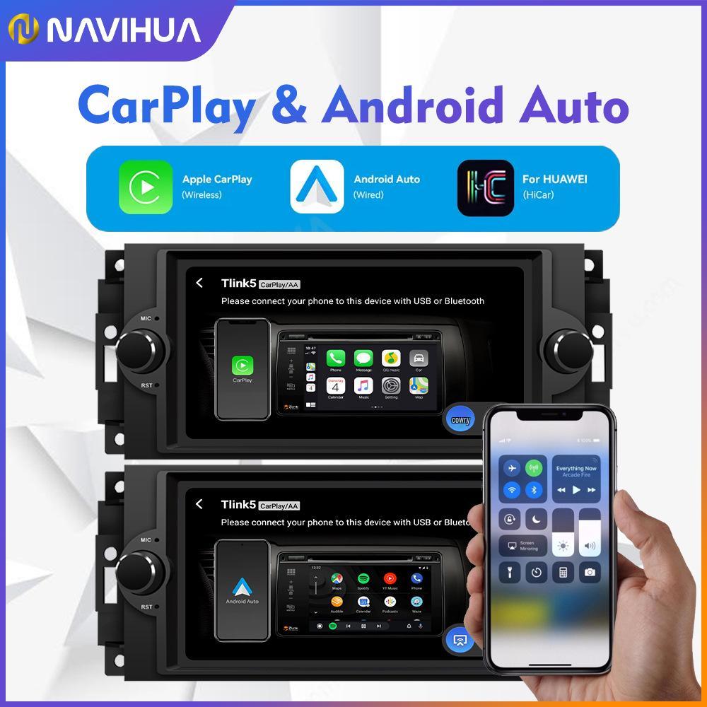 

Jeep Grand Cherokee 7 Wireless CarPlay & Android Navigation Screen 2GB RAM + 32GB Storage