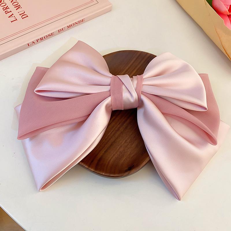 French Luxe XL Bow Hair Clip - Elegant, Versatile, High-End Hair Accessory for Women