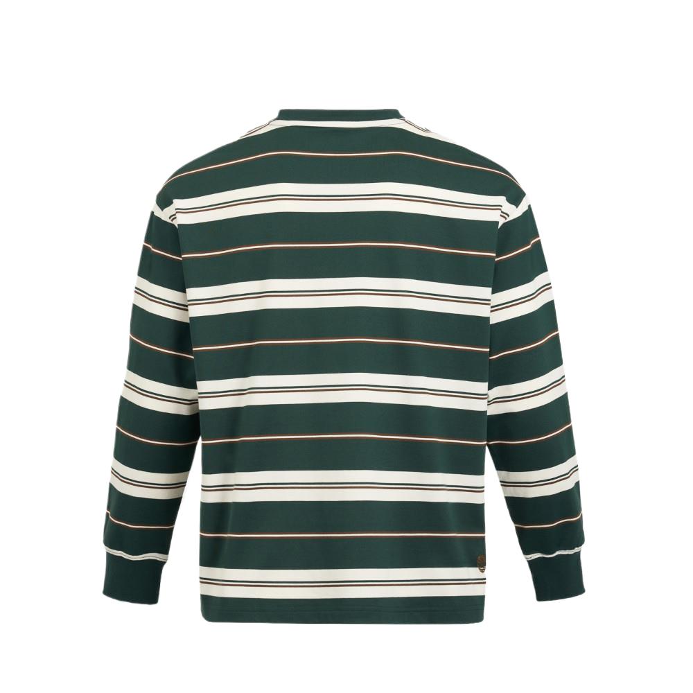 Timberland Long Sleeve Striped Pullover Breathable T-Shirt Unisex Tops TB0A5RSM3171