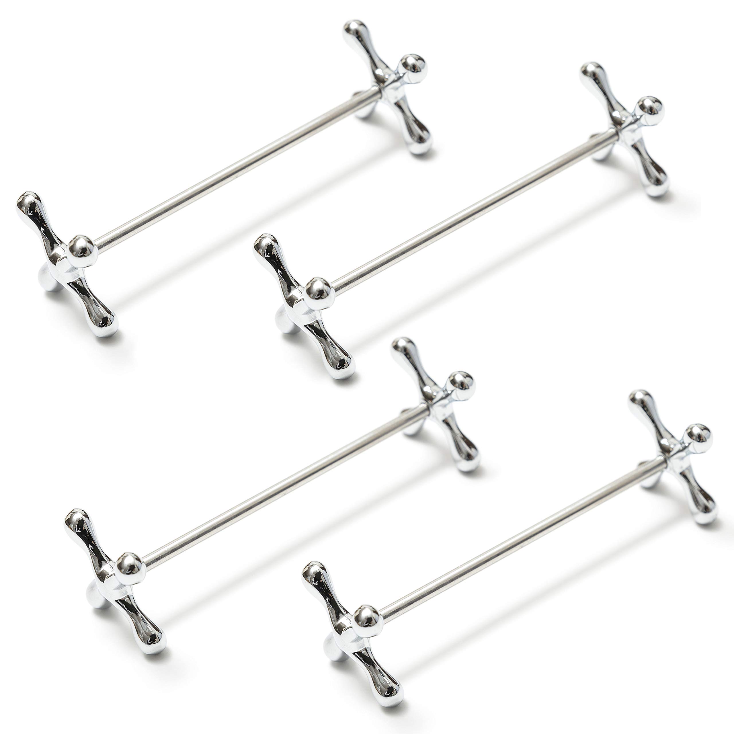 Knife Spoon Fork Knife Chopstick Tabletop Kitchen Utensil of Package (C-RAYS) Rest, Rest, Rest, Rest, Rest, (Pack 4, B)