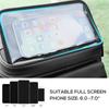 Touch Screen Bike Front Frame Bag Waterproof Bicycle Phone Bag Phone Holder EVA Handlebar Bag Cycle Front Storage Bag