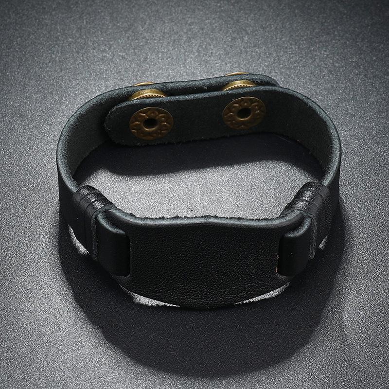 European and American Retro Jewelry Bracelets, Punk Bracelets, Woven Men's Bracelets.
