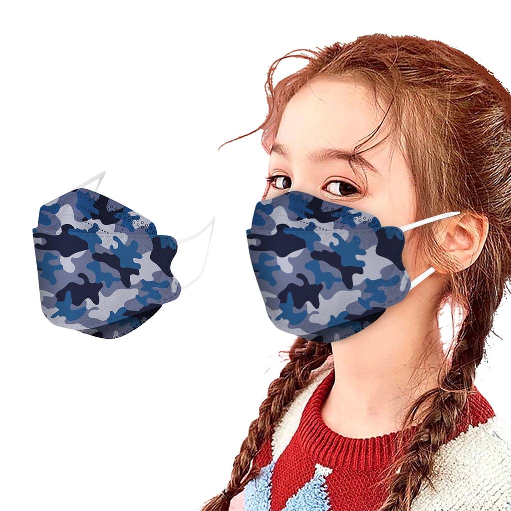 50PC Children's Fruit  Series Printed Face Mask Daily Protective Breathable Face Mask