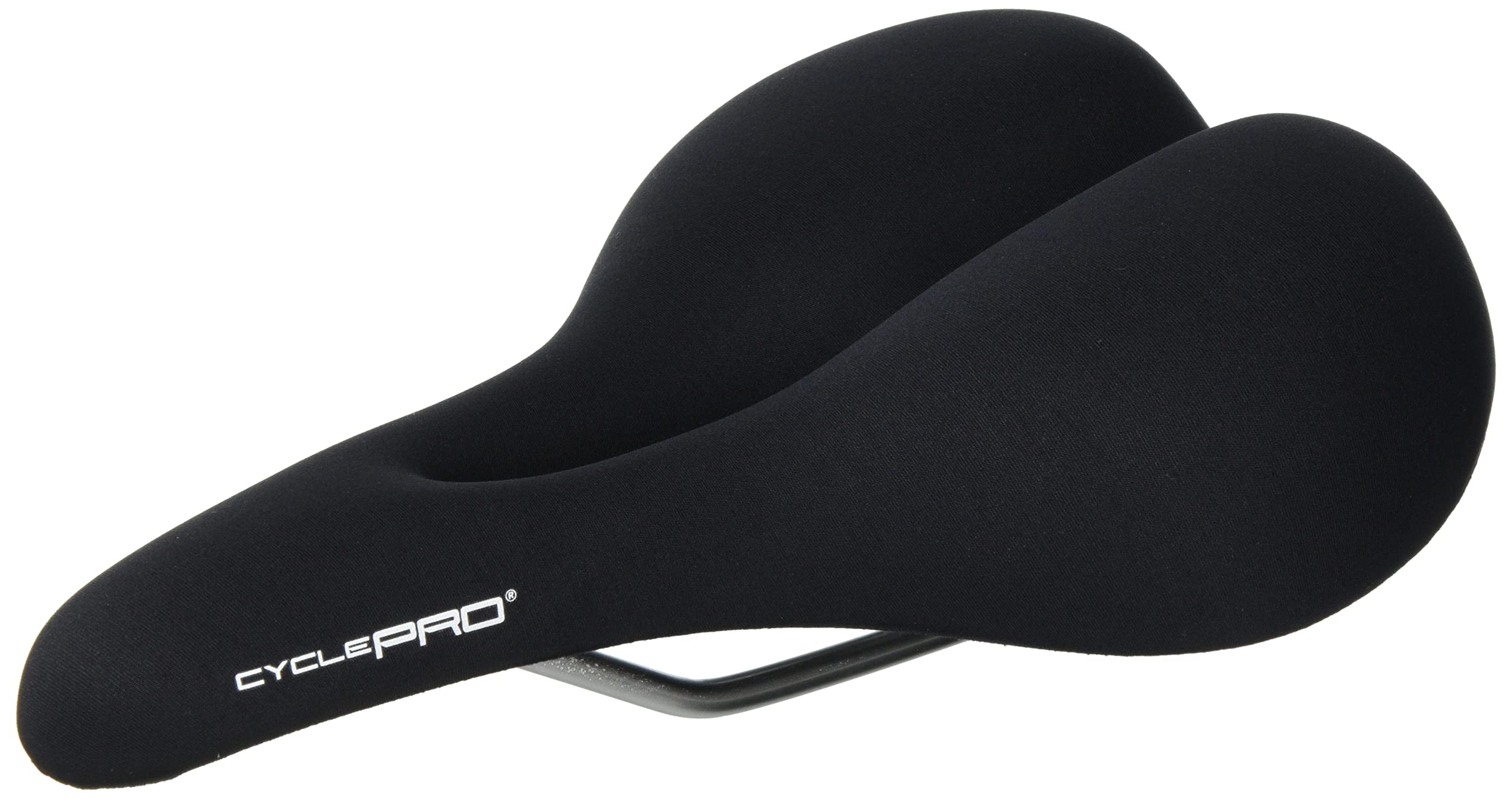 CYCLE PRO LYCRA Cover Comfort GEL Saddle Black 541g [CP-SD6321GL] чёрный