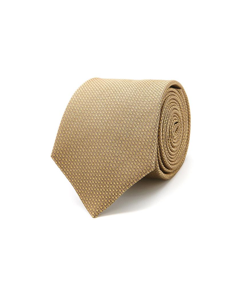 STCO Yellow Solid Tie_Sntuz06Nsy