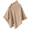 Ladies' Shawl - Elegant, Simple and Luxurious Multifunctional Scarf with Metal Snap Design, Soft and Breathable, Suitable for Office or Night Outings