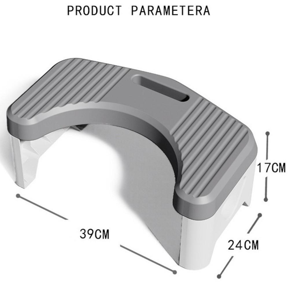 Waterproof Squatting Aid Footstool Convenient Toilet Squat Stool Foot Stepping  Household