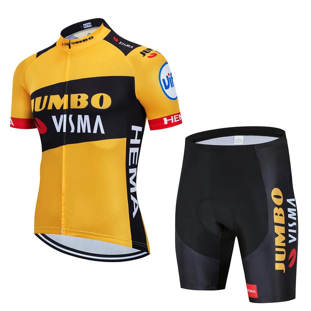Traje de Ciclismo Edição de Equipe 2026 Traje de Manga Curta Masculino Verão Mountain Bike Bicicleta de Estrada Secagem Rápida