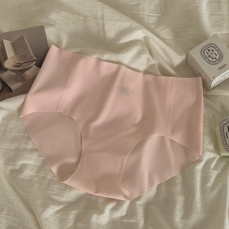 Ultra-Thin Ice Silk Quick-Dry Seamless Women's Yoga Fitness Underwear with Pure Cotton Crotch