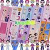 6/24 pezzi KPop Demon Hunters Puzzle Cartoon Fai da te Adesivi Anime Graffiti Decalcomanie Impermeabili per Telefono Laptop Bagaglio