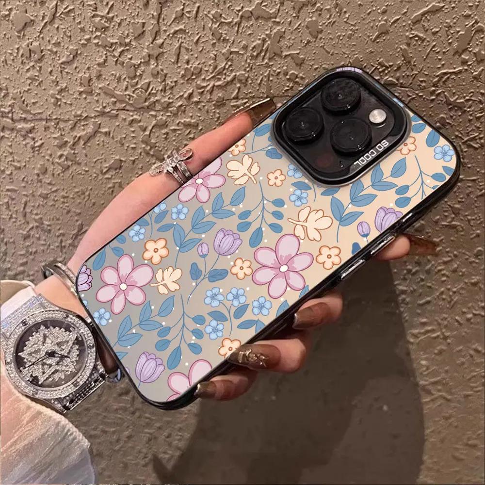 For Motorola Moto G84 G34 G04 G04S G24 G14 G53 G22 G13 G23 G10 G20 G30 E32 E22 E22i Luxury Flower IMD Phone Case MotoG84 Cover