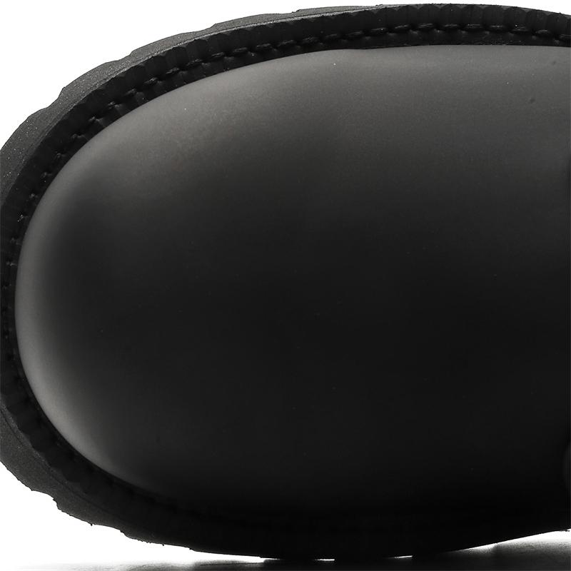 S/A New Hight Quality British Street Style Leather Boots For Men's Black Hombre Teenagers Daily Dress Height Increasing Shoes