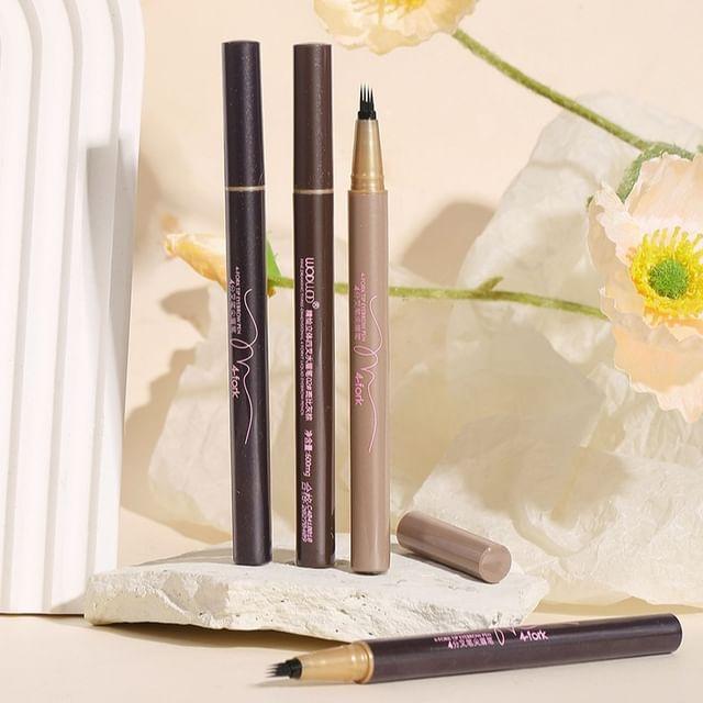 WODWOD - Finely Painted Four-Pronged Eyebrow Pencil - 3 Colors 01# Light Brown - 600mg