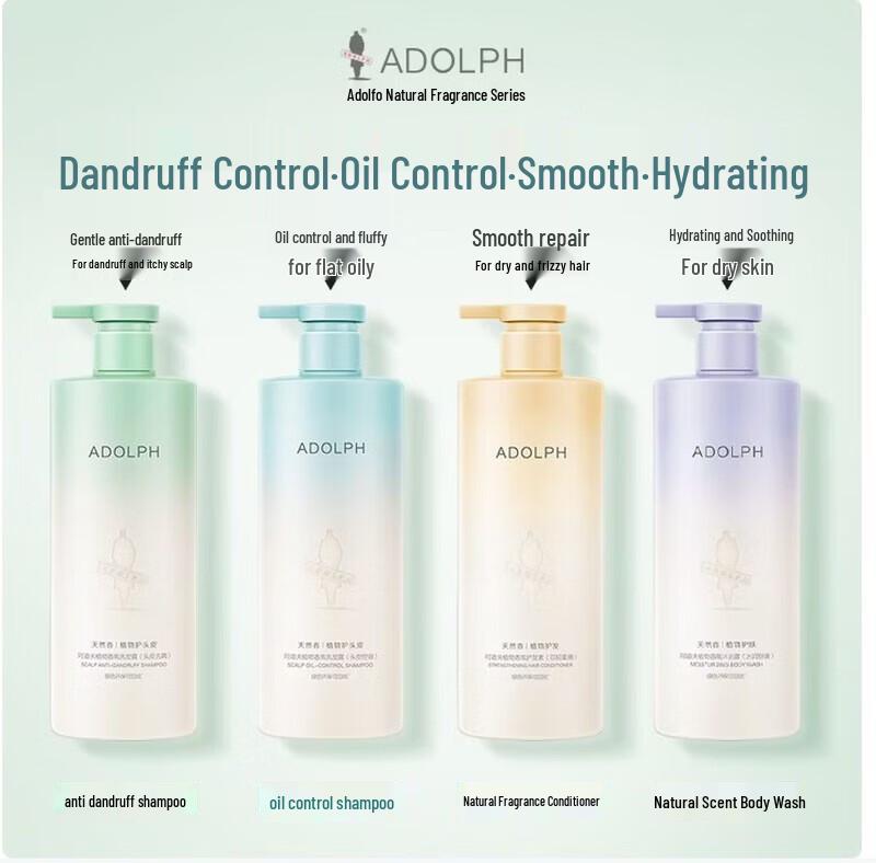 Adolph Natural Plant Anti-Dandruff Shampoo