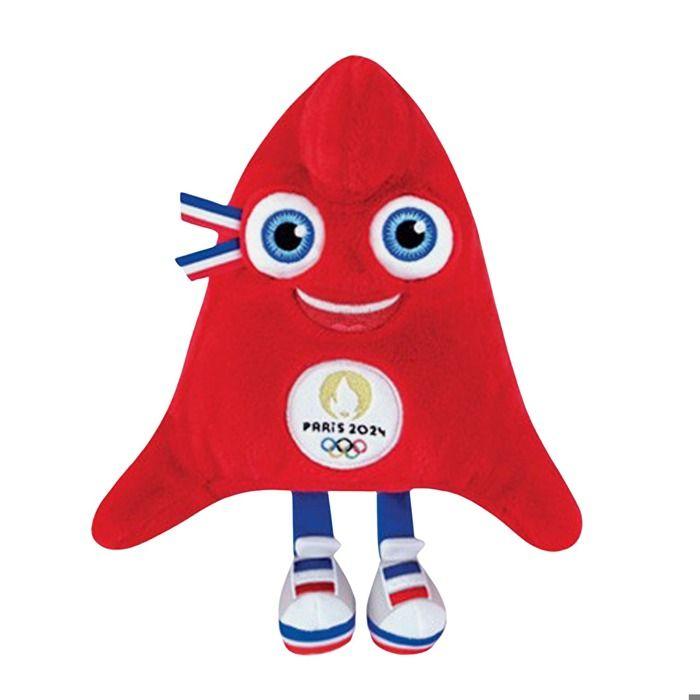 Peluche Mascotte Officielle Jeux Olympiques Paris 2024 - 25 Cm