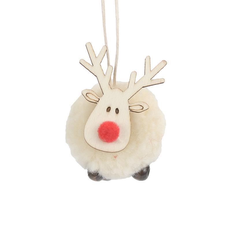 Christmas Reindeer and Elk Tree Ornaments - Small Hanging Decorations