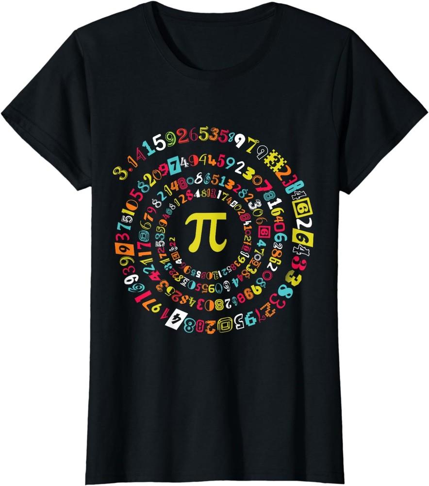 Funny Pi Day Spiral Pi Math Tee For Pi Day 314 Ladies039 Crewneck T-Shirt