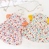 Thin Pet Dog Clothes Soft Pet Summer Dress Decorative Dog Flying Sleeve Skirt  Party