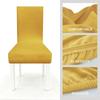 Thick Chair Cover Soft Velvet Dining Room Chair Slipcover  for Office Banquet Restaurant